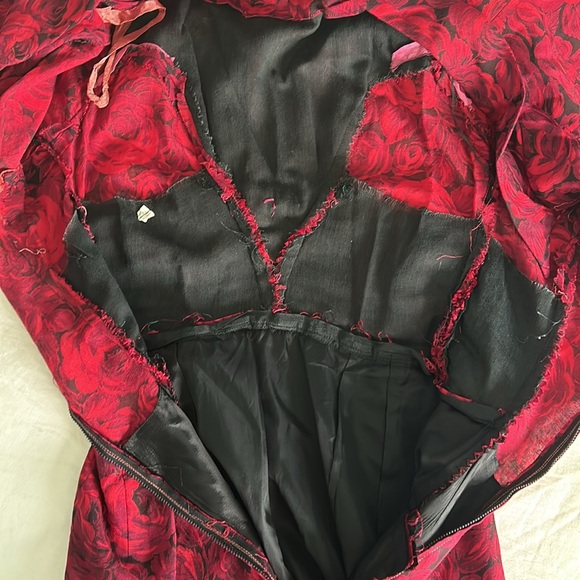 1960’s Rose Cocktail Dress - Picture 9 of 10